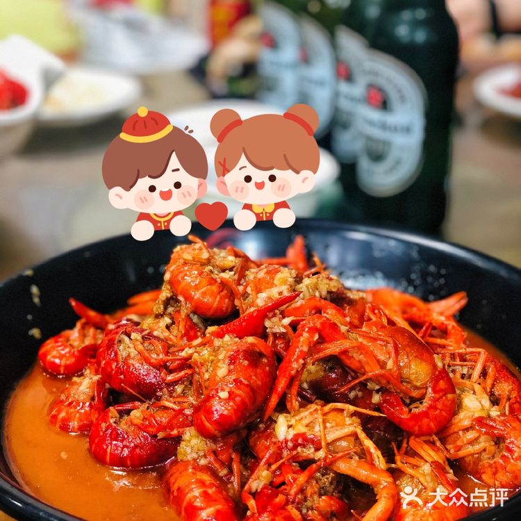 浦东美食街精品龙虾馆 虾雨小龙虾美妙好滋味！