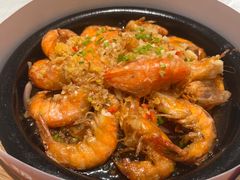 铁板蒜香虾-锦炉·酥皮烤鸭(绿城百合店)
