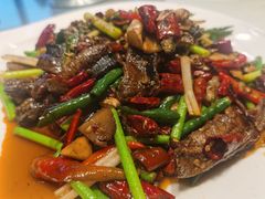 泡椒爆蟮鱼-渝信川菜(南滨店)