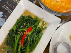 秘制虾酱炒空心菜-帕蓝·暹罗料理(曲阳店)
