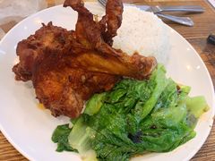 炸鸡腿饭-有缘茶餐厅(海府分店)