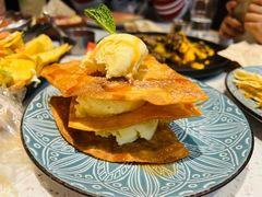 玉米团配香草冰淇淋-墨纪Mojí墨西哥餐厅(南开大悦城店)