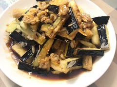 蛤蜊肉拌茄子-华春餐馆(鱼山路店)