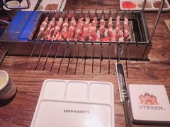 自助取餐区-三个蒙古大叔羊肉串(大宁店)