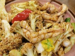 虾酱爆炒鲜鱿-盏簋品味馆(沙溪店)