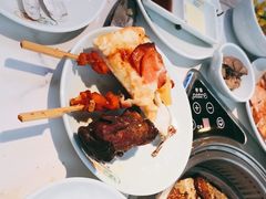 -绿岛港轩海鲜烤肉涮锅自助餐厅