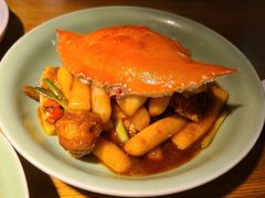 梭子蟹炒年糕-弄堂里(雨花客厅店)