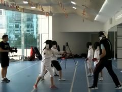 上课实景-雄沁击剑俱乐部(省体馆店)