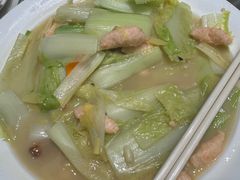 潮州龙牙白菜虾枣-點無缺茶楼·海鲜酒家(世博店)