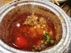 烤脑花-宝记烧烤·碳锅羊肉·羊蝎子火锅·夜食社(文体路创始店)