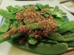 蒜香荷兰豆-滋味烤鱼(马北店)