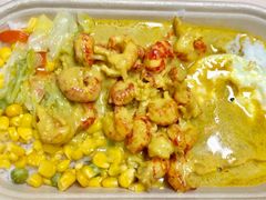 咖喱小龙虾盖浇饭-海盗虾饭·剥好的小龙虾饭(上地辉煌店)