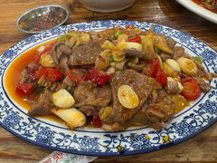 肝腰合炒-雨田饭店