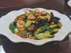 黄瓜皮蛋木耳虾-团圆食府(新东路店)