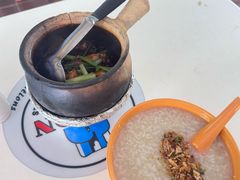 -长城砂煲田鸡粥
