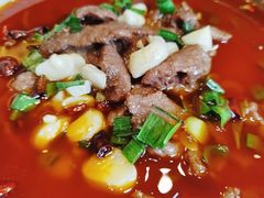 水煮牛柳-味庄徽菜