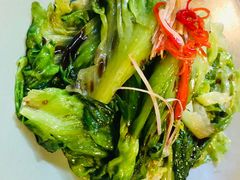 葱油西生菜-山楂树融合菜餐厅