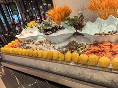 -广州万富希尔顿酒店-感趣自助餐厅·生蚝海鲜刺身