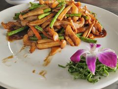 珍菌爆猪爽肉-正嘢私房菜