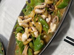 爆炒八爪鱼-阿尔法海鲜排档(爱琴海店)