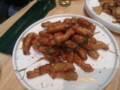 果味黑醋里脊-奉天理·海鲜饺子