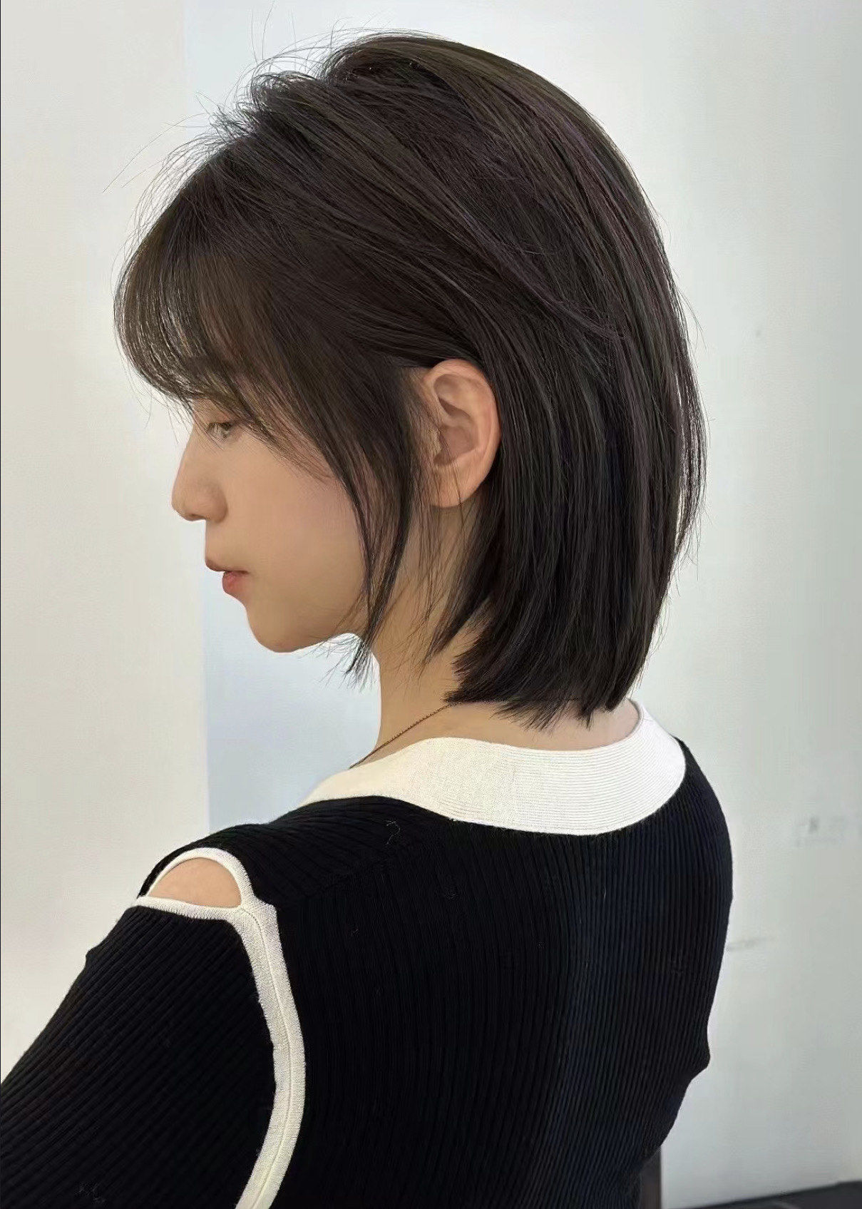 锁骨短发