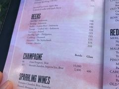 菜单-Rock Bar Bali(Bali)