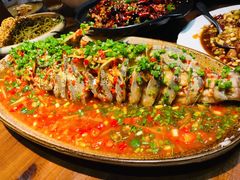 跳水鱼-不相离盐帮菜(郎园店)