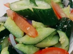 拍黄瓜-马旭土鸡焖花卷新疆菜大盘鸡·真域顺西域美食(天马大道店)