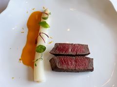 M7和牛牛柳配白芦笋-Jean Georges