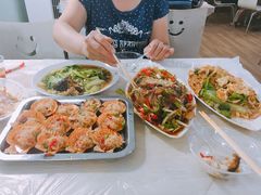 烤生蚝-覃记海鲜美食餐厅