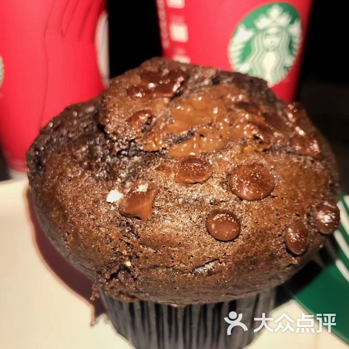 星巴克巧克力玛芬图片-北京咖啡厅-大众点评网
