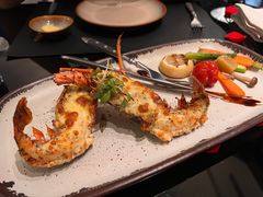 香焗龙虾配自制黑松露酱-上海苏宁宝丽嘉酒店·Cafe Bellagio西餐厅