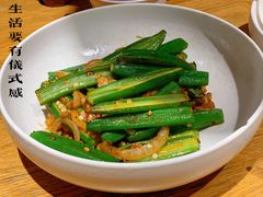 炒秋葵-小大董·烤鸭(五棵松店)
