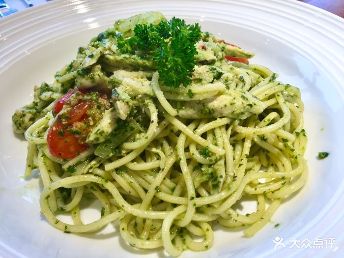 必胜客(劳动路店)松子罗勒意面图片