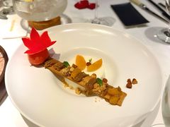 浓情栗意坚果布丁佐草莓冰激凌-王品牛排(珠海富华里店)