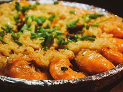 铁板蒜香虾-苏浙徽·江南荟·本味融合菜(相城方圆里店)
