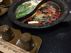 鸳鸯锅-宽板凳老灶火锅(南礼士路店)