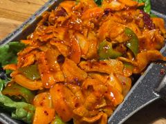 辣炒酱炒五花肉-恩你小木屋·韩式料理(假日广场店)