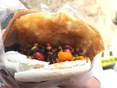 -清真马乐贝腊牛肉蛋黄菜夹馍(马蓉洒金桥店)