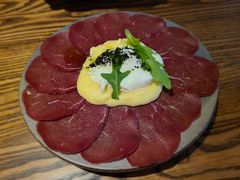 风干牛肉黑松露温泉蛋土豆泥-Apollo·西班牙小酒馆(安福路店)