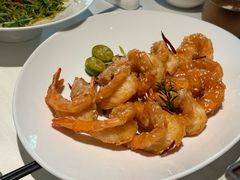 蜜汁酥皮虾-四季民福烤鸭店(王府井灯市口店)