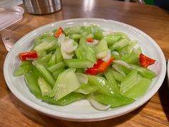 西芹百合-陈傻子餐厅(世纪都会店)