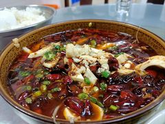水煮黄喉-洪霞餐馆