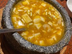 石锅鸡汤豆腐-绿茶餐厅(华联万柳店)