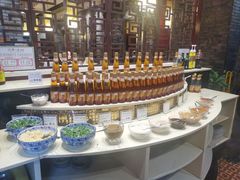 自助调料区-郝富贵火锅
