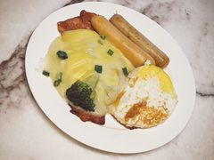 【早餐】芝士土豆泥-杭州钱江新城万怡酒店-西餐厅