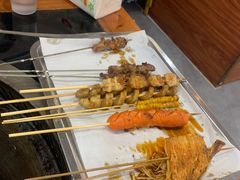 -土灶台东北大块肉烧烤(风景城邦店)