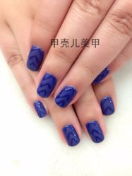 磨砂暗纹-甲壳儿美甲美睫