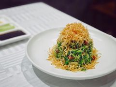 巧拌豆苗-四季民福烤鸭店(王府井灯市口店)